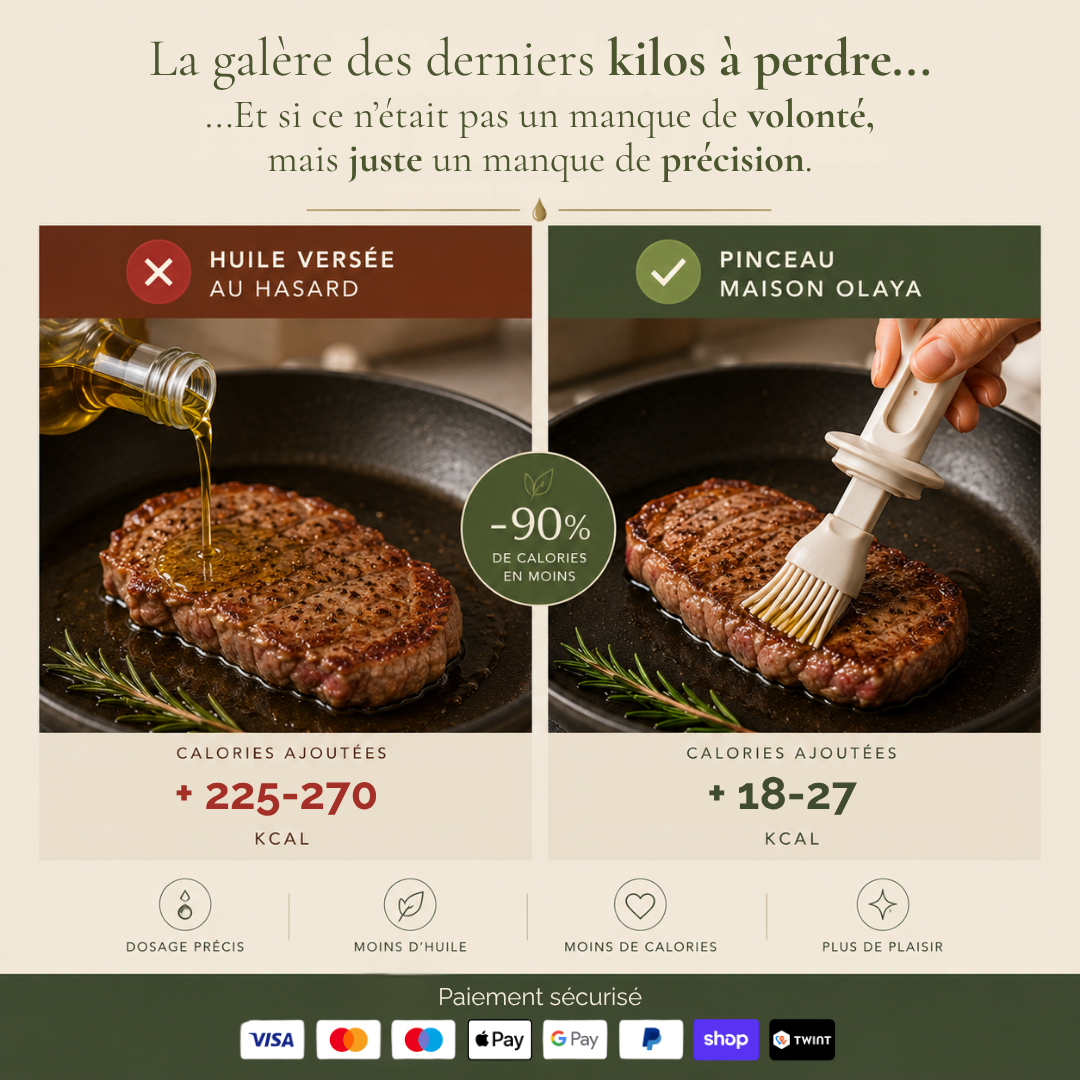 Distributeur d'huile avec pinceau