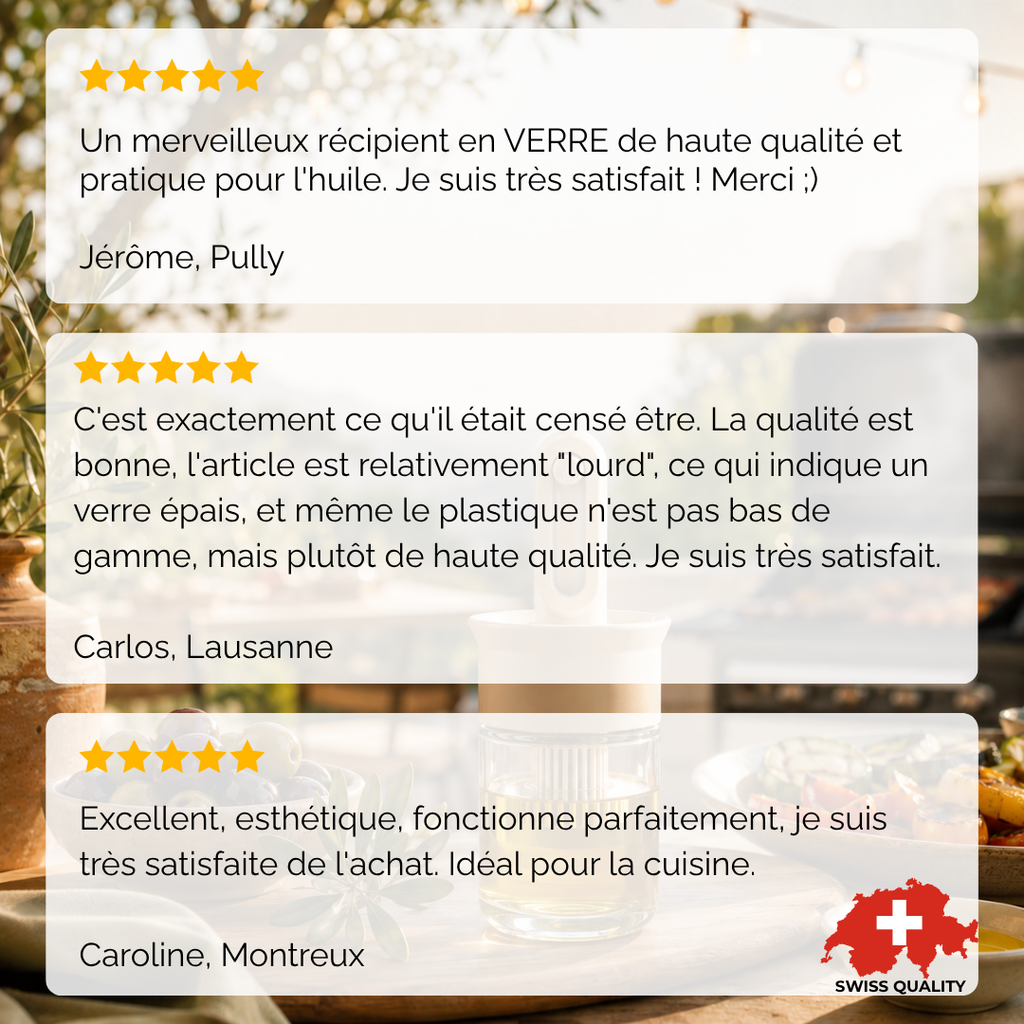 Distributeur d'huile avec pinceau de précision